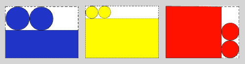 three possible ways to cut a cylinder from A4 paper