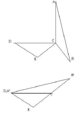 Rotating a triangle