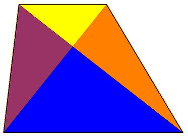 Trapezium in four parts