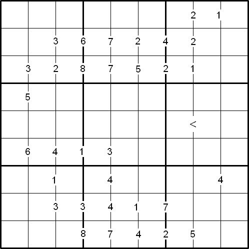 Sudoku puzzle