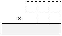 3 -2 multiplication grid